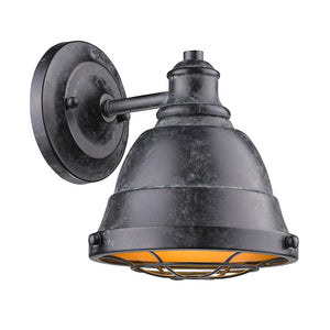 Bartlett BP 1 Light Bath Vanity in Black Patina
