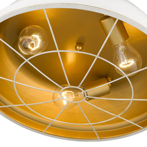Bartlett Flush Mount in French White