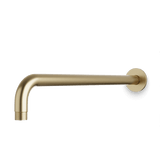 Artos Opera Wall Mount Shower Arm Satin Brass – F902-1SB