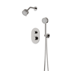 Artos Opera Thermostatic Shower Trim Kit with Multifunction Shower Head, Hand Shower Brushed Nickel – TS081BN