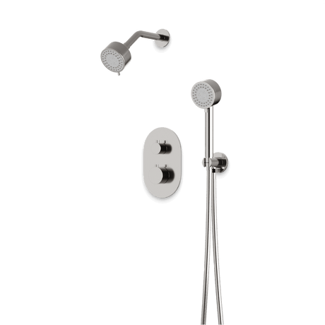 Artos Opera Thermostatic Shower Trim Kit with Multifunction Shower Head, Hand Shower Brushed Nickel – TS081BN