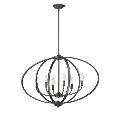 Colson EB Linear Pendant (with shade) in Etruscan Bronze