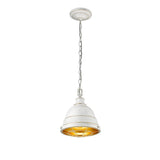 Bartlett Small Pendant in French White