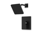 Artos Edge Pressure Balance Shower Trim Kit Matte Black – TS171BK