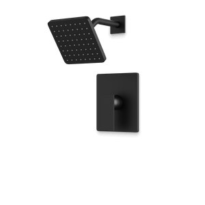 Artos Edge Pressure Balance Shower Trim Kit Matte Black