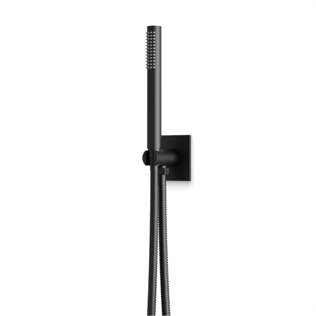 Artos Otella Flexible Hose Handshower Kit with 3.25" Escutcheon Plate Matte Black – F902-45BK