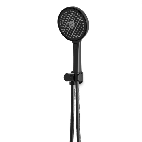 Artos Harmony Flexible Hose Hand Shower Kit on Pivoting Hook Matte Black – F907-110TRBK