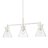 Malta WHT Matte White Linear Pendant