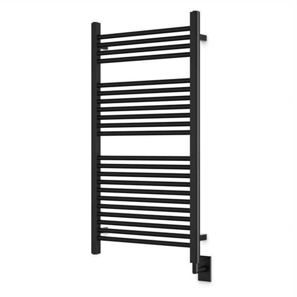 Artos Denby 44" x 24" Hardwired Heated Towel Rail Matte Black – M11160W-BK