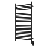 Artos Denby 44" x 24" Hardwired Heated Towel Rail Matte Black – M11160W-BK