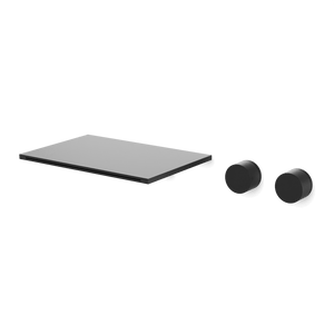 Artos Otella 3-Hole Wall Mount Waterfall Tub Filler Matte Black – F302-7BK