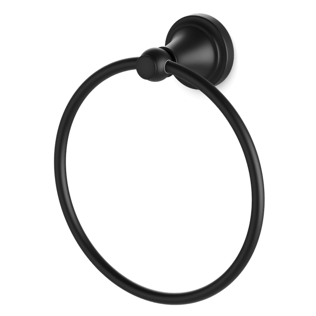 Artos Classic Towel Ring Matte Black – TA345BK