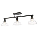 Carver Linear Pendant in Matte Black