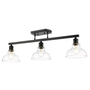 Carver Linear Pendant in Matte Black