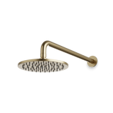 Artos Opera 8" Rain Shower Head on Wall Mount Arm Satin Brass – F907-1SB