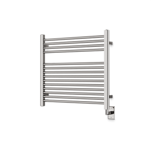 Artos Denby 27" x 30" Hardwired Heated Towel Rail Brushed Nickel – M06875W-BN