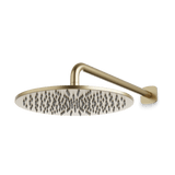Artos Harmony 12" Rain Shower Head on Wall Mount Arm Satin Brass – F924W12SB