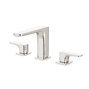 Artos Harmony 3-Hole Deck Mount Tub Filler Polished Nickel