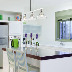 Carver Linear Pendant in Chrome
