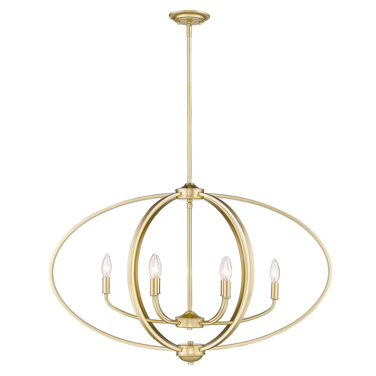 Colson OG Linear Pendant in Olympic Gold