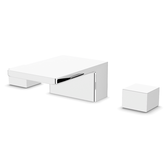 Artos Edge 3-Hole Deck Mount Waterfall Tub Filler Chrome – F402-5CH