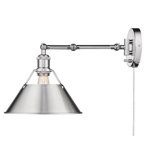 Orwell CH Articulating 1 Light Wall Sconce with Pewter Shade