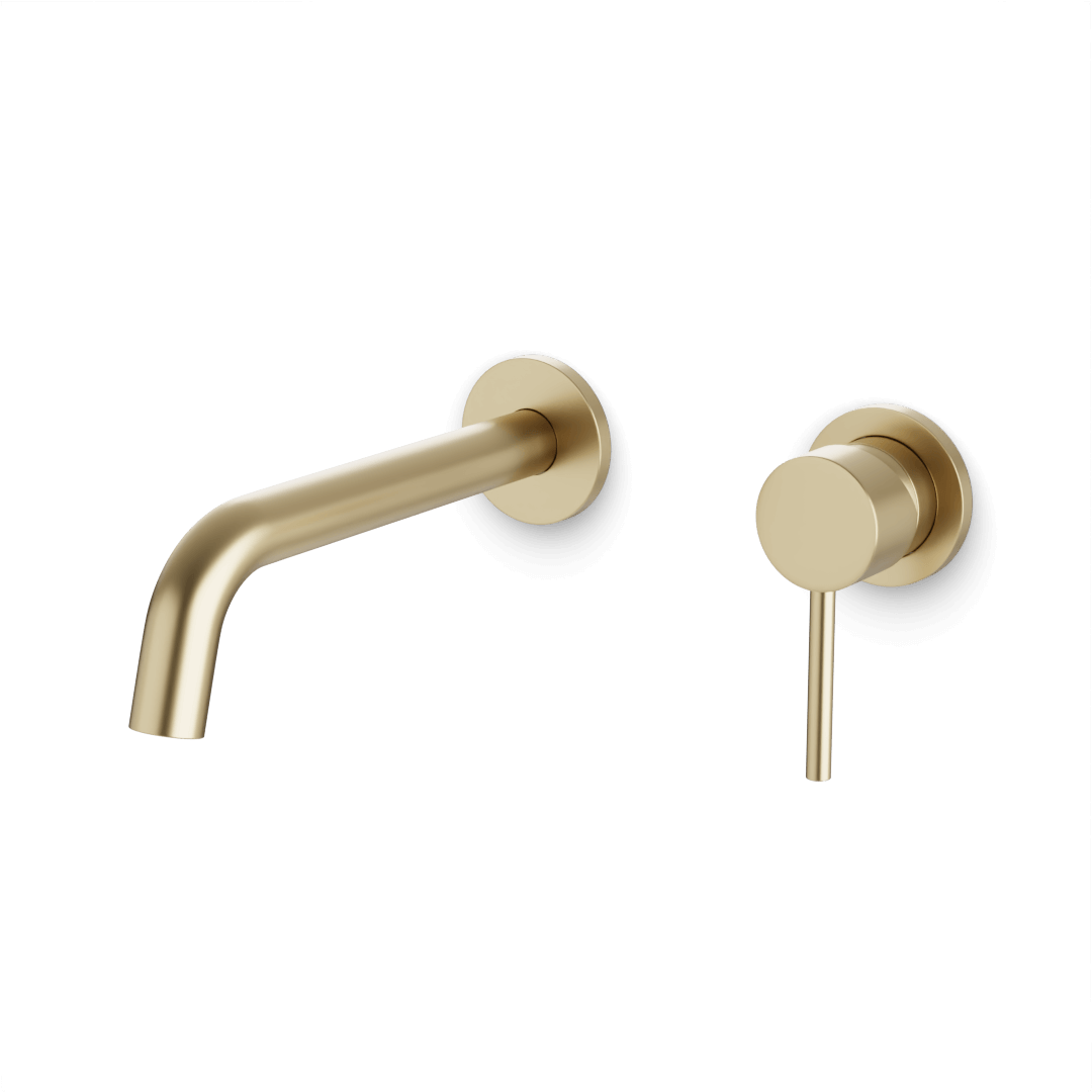 Artos Opera In-Wall Single Handle Bathroom Faucet Satin Brass – F501-8-1SB