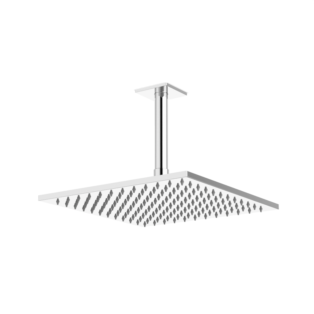 Artos Edge 10" Rain Shower Head on Ceiling Mount Arm Chrome – F907-51CH