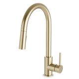 Artos Modern Kitchen Faucet Satin Brass – F100137SB