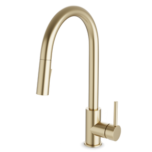 Artos Modern Kitchen Faucet Satin Brass