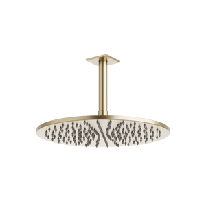 Artos Otella 12" Rain Shower Head on Ceiling Mount Arm Satin Brass – F907-18/5SB