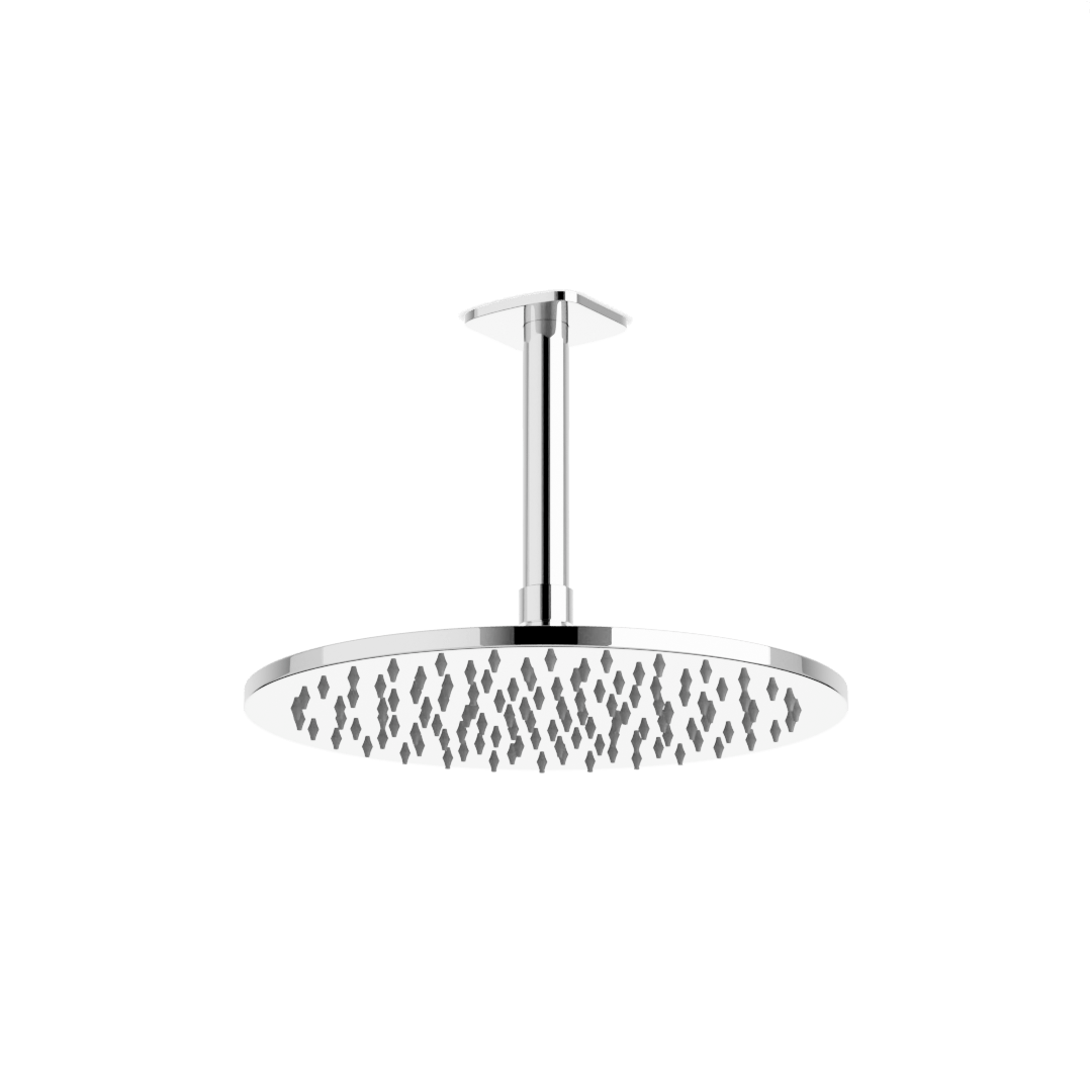Artos Harmony 10" Rain Shower Head on Ceiling Mount Arm Chrome – F924C10CH