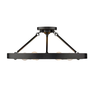 Castile 6 Light Semi-Flush