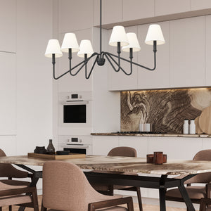 Kennedy Natural Black Linear Pendant