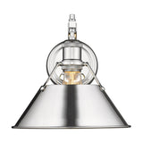 Orwell CH 1 Light Wall Sconce in Chrome with Chrome Shade
