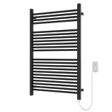 Artos Denby 44" x 30" Plug-In Heated Towel Rail Matte Black – M11175P-BK