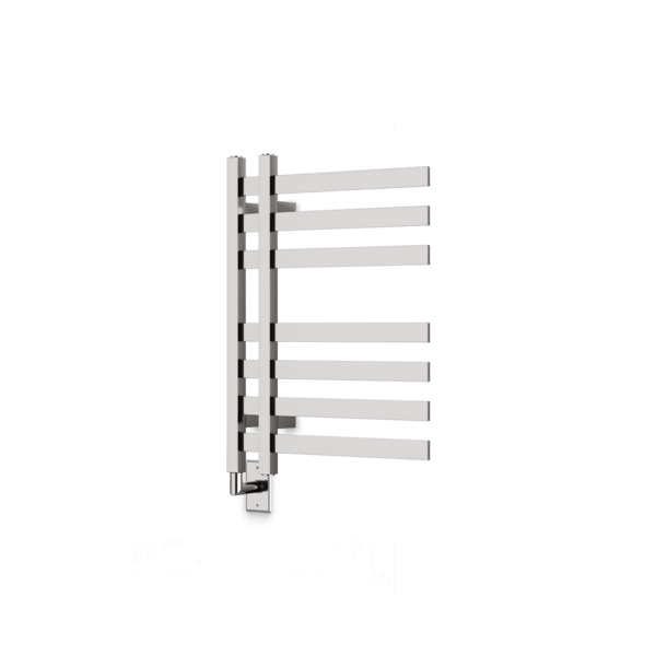 Artos Lioni 27" x 20" Hardwired Heated Towel Rail Brushed Nickel – MS06950W-BN