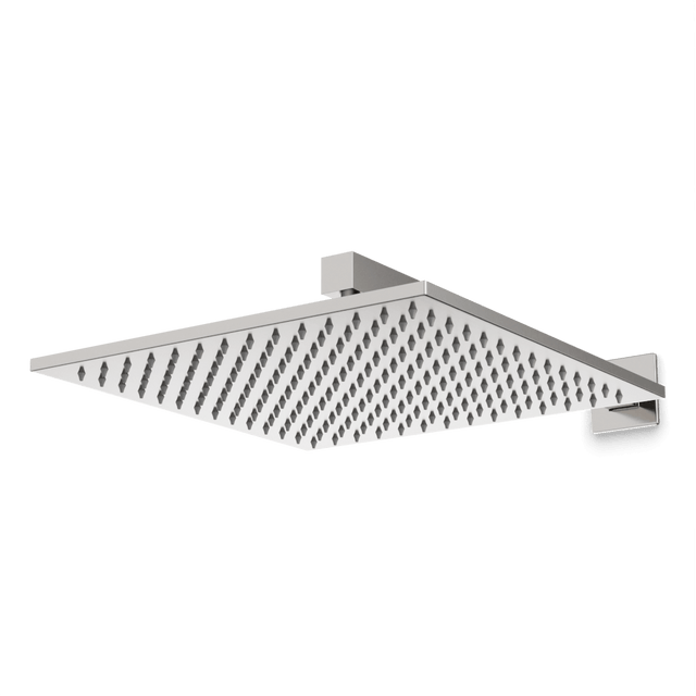 Artos Edge 12" Rain Shower Head on Ceiling Mount Arm Brushed Nickel – F907-22BN