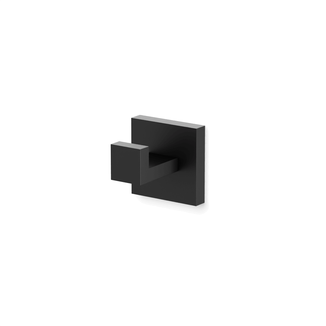 Artos Edge Robe Hook Matte Black – TA505BK