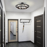 Castile 15 Light Semi-Flush