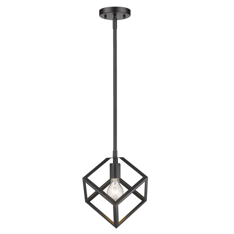 Cassio Mini Pendant in Matte Black