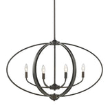 Colson EB Linear Pendant (with shade) in Etruscan Bronze