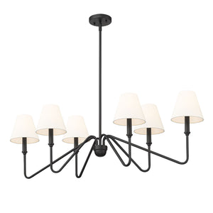 Kennedy Natural Black Linear Pendant
