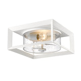 Smyth NWT Natural White Flush Mount - Outdoor