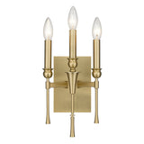 Landon BCB 3 Light Wall Sconce in Brushed Champagne Bronze
