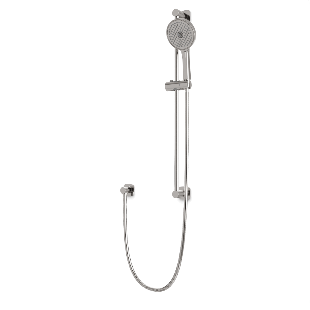 Artos Harmony Flexible Hose Slide Bar Kit with Separate Water Outlet Brushed Nickel – F907-79TRBN
