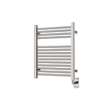 Artos Denby 27" x 24" Hardwired Heated Towel Rail Brushed Nickel – M06860W-BN
