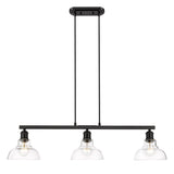 Carver Linear Pendant in Matte Black