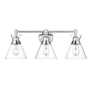 Malta CH Chrome 3 Light Bath Vanity