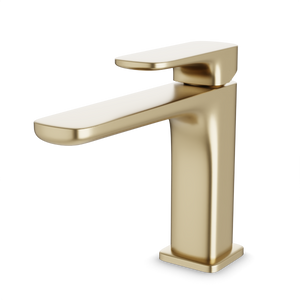 Artos Harmony Single Hole Bathroom Faucet Satin Brass